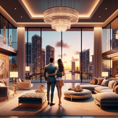Luxo em Miami: Casal Catarinense encerra capítulo em apartamento avaliado em R$ 100 milhões