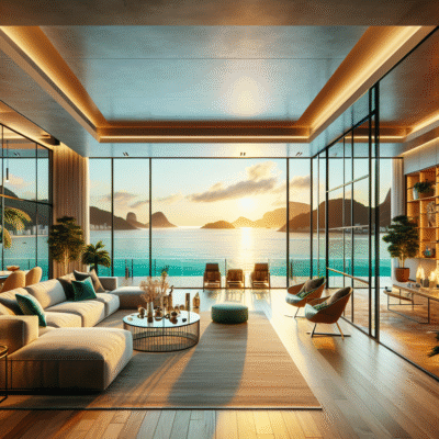 Descubra o Novo Apartamento de Daniel Rangel com Deslumbrante Vista para o Mar no Rio de Janeiro!
