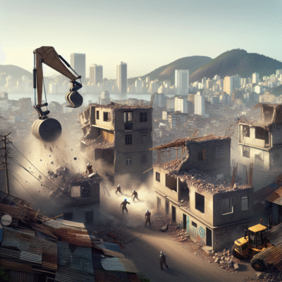 Demolição de Quatro Estruturas Irregulares na Rocinha: Um Passo Rumo à Urbanização do Rio de Janeiro