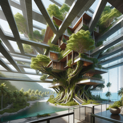 Descubra o Fascinante Interior do Inovador ‘Edifício-Árvore’ em Balneário Camboriú!