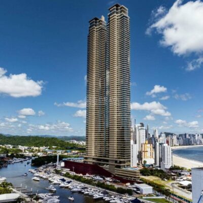 Descubra o impressionante arranha-céu residencial mais alto do Brasil, agora sob a propriedade de Neymar!