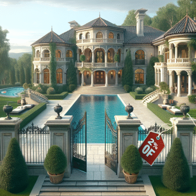 Transforme o sonho da mansão em realidade: descubra como conquistar propriedades de luxo com apenas 25% do valor!