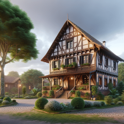 Histórica Casa Enxaimel de 1886 é Restaurada em Nova Petrópolis para se Tornar um Centro de Pastoral Inspirador