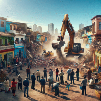 Demolição de Imóveis em Área de Risco: Ação Conjunta Protege Comunidade de Riograndina