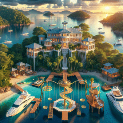 Descubra o Luxuoso Playground do Herdeiro da TV Brasileira em Angra!