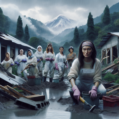 Moradoras da Região Serrana do RJ Lutam pela Reconstrução de Lares Destruídos pelas Chuvas