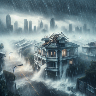 Tempestade em Manaus Destrói Telhado de Residência no Petrópolis; Assista ao Vídeo Impressionante!