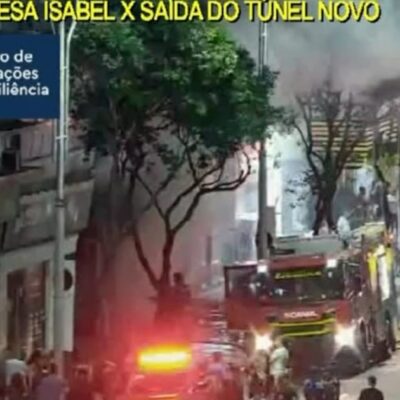Chamas Devastadoras: Incêndio em Imóvel Comercial em Copacabana Deixa Feridos e Causa Caos
